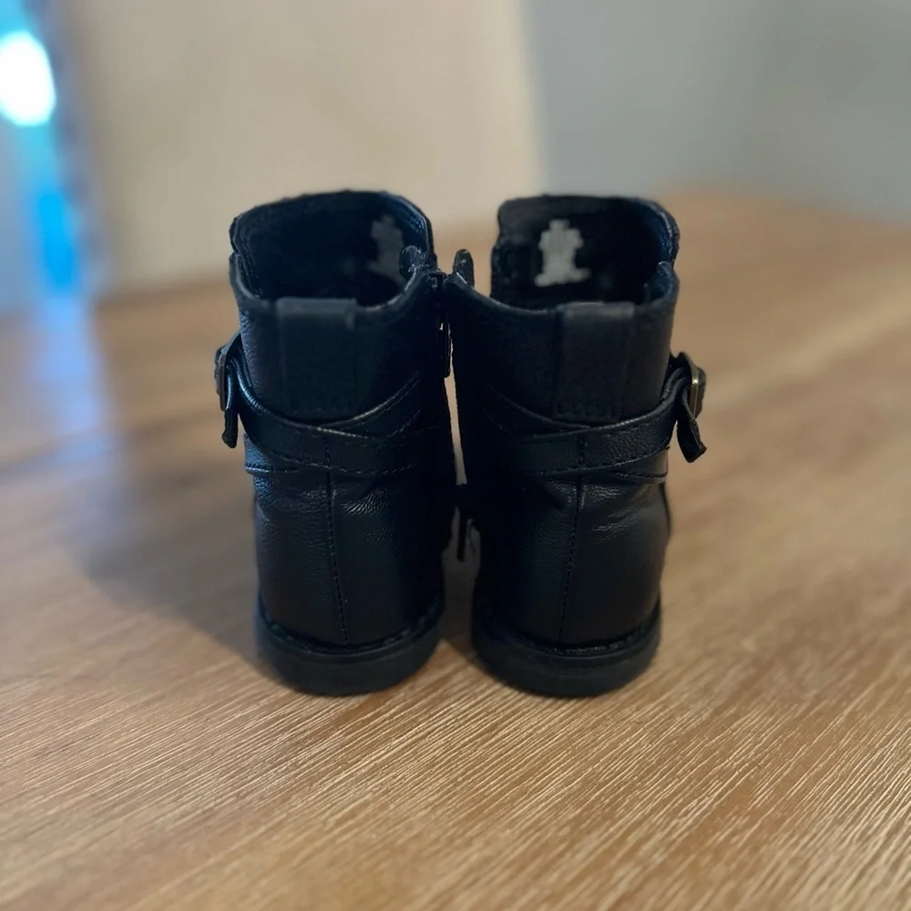 Baby Gap black boots baby girl boots size 7